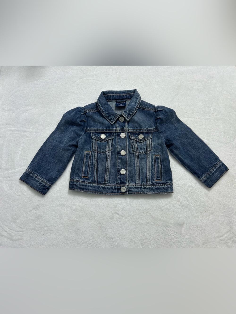Disney Minnie  Baby Gap Dark Blue Denim Jean Jacket